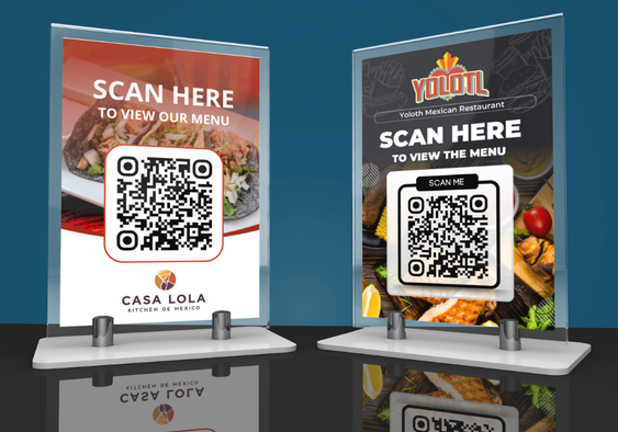 Menu Display Example